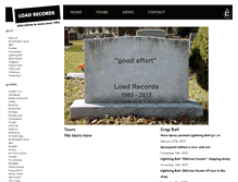 Tablet Screenshot of loadrecords.com